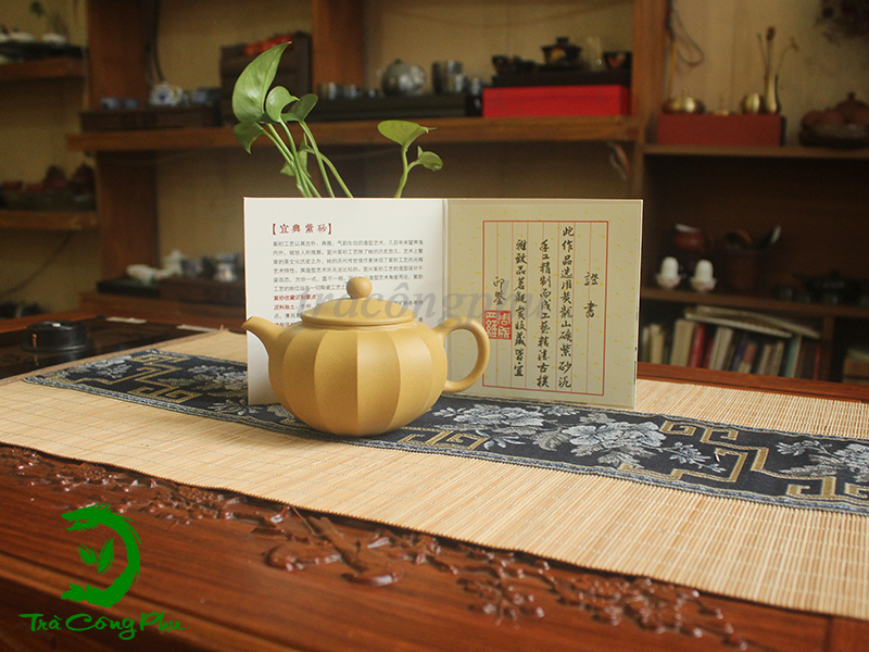 Ấm Tử Sa Lăng Hoa Đoạn Nê - ATS1196